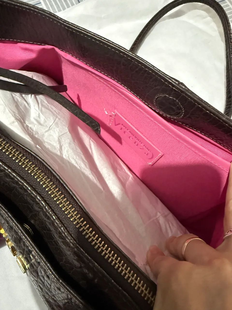 Bolsa de couro Vicenza  - Foto 3