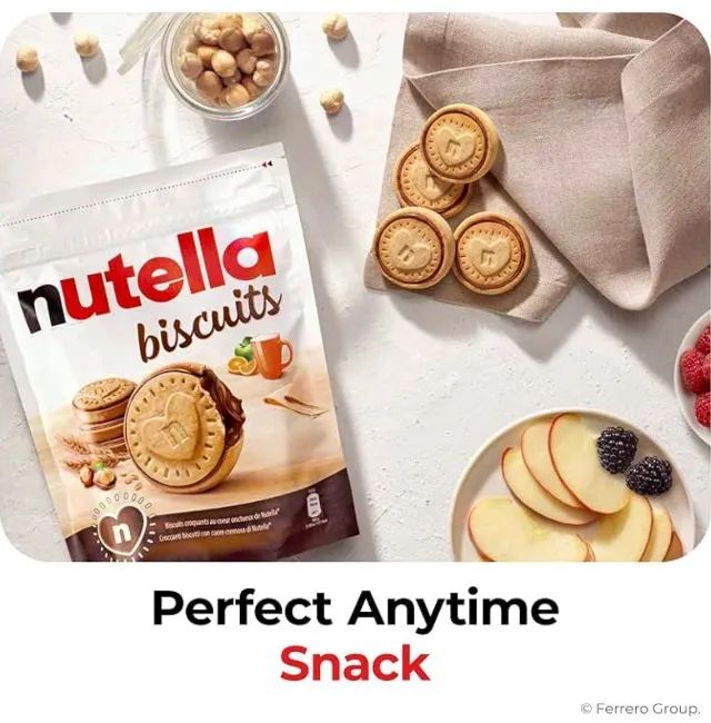 Biscoito Nutella Biscuits Importado 276g / 20 biscoitos - Foto 5