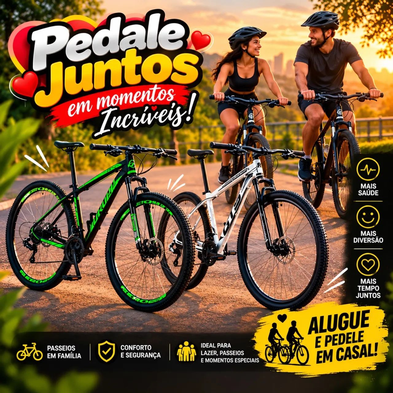 Aluguel de bicicleta 