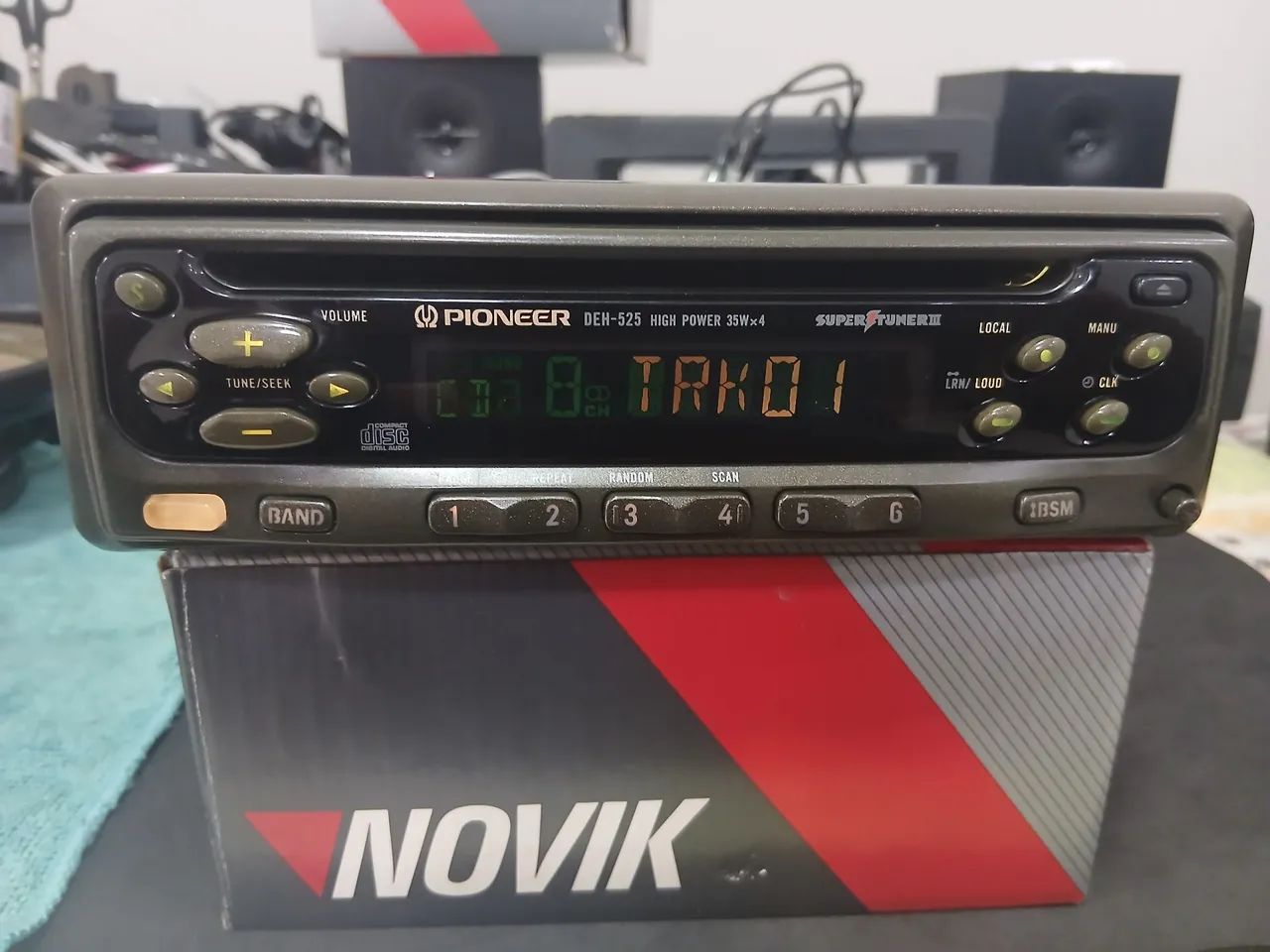 Toca cd pioneer antigo 