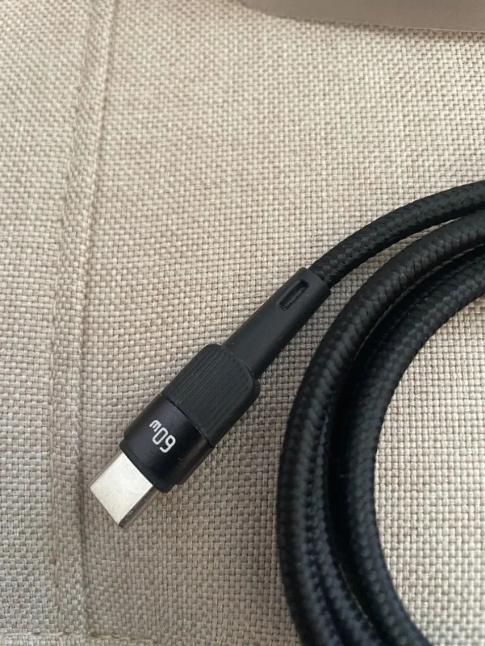 Cabo Usb C Celulares! Reforçado Trançado 60W . Essager  - Foto 2