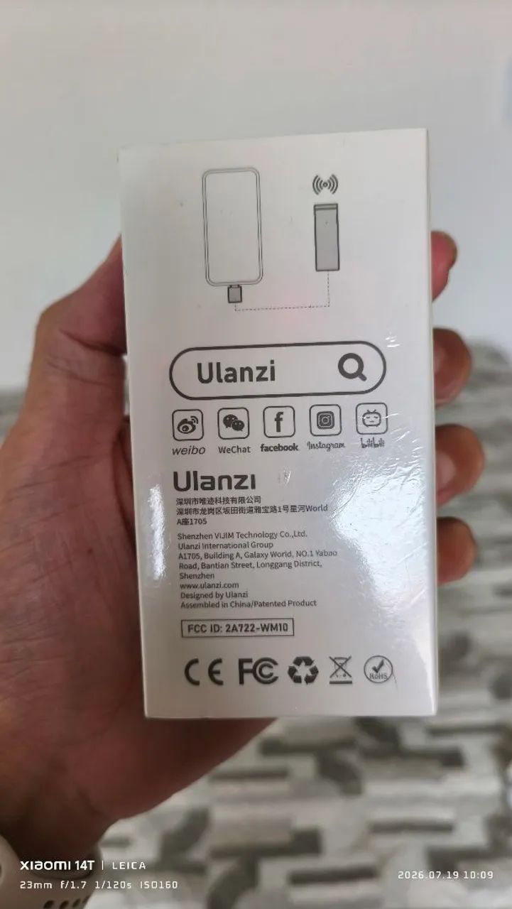 Microfone de lapela ulanzi  - Foto 2