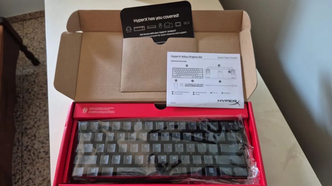 Teclado gamer Hyperx Alloy Origin 60 - Foto 3