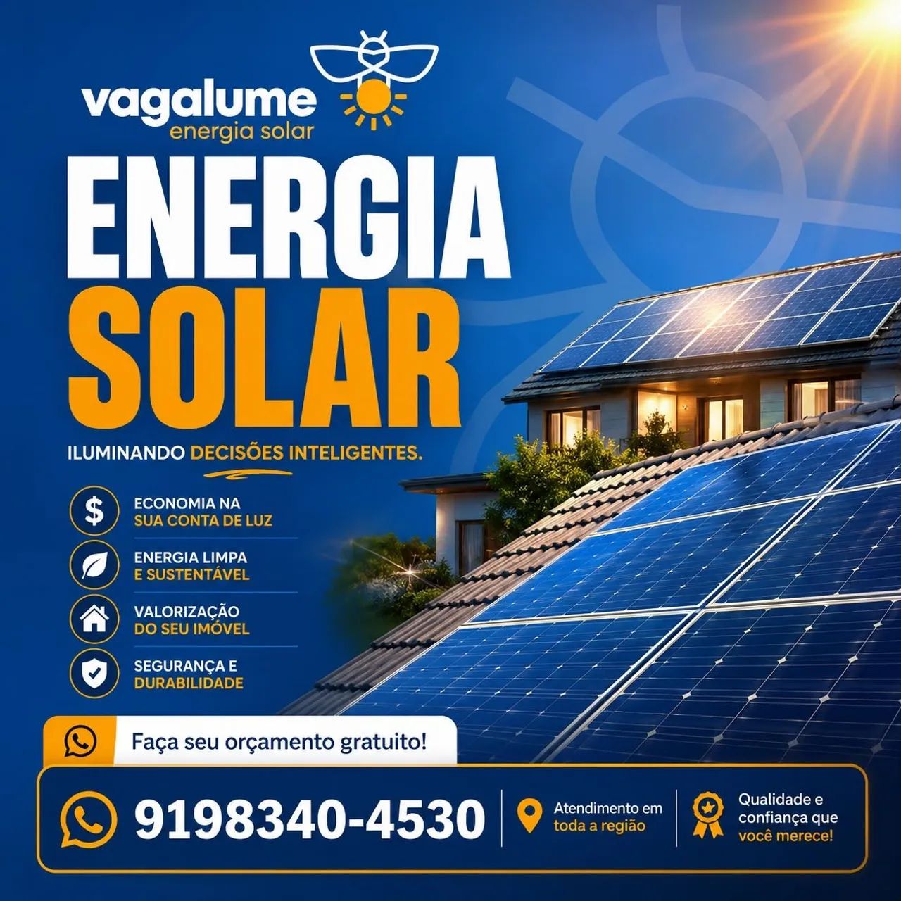 Energia solar placa solar