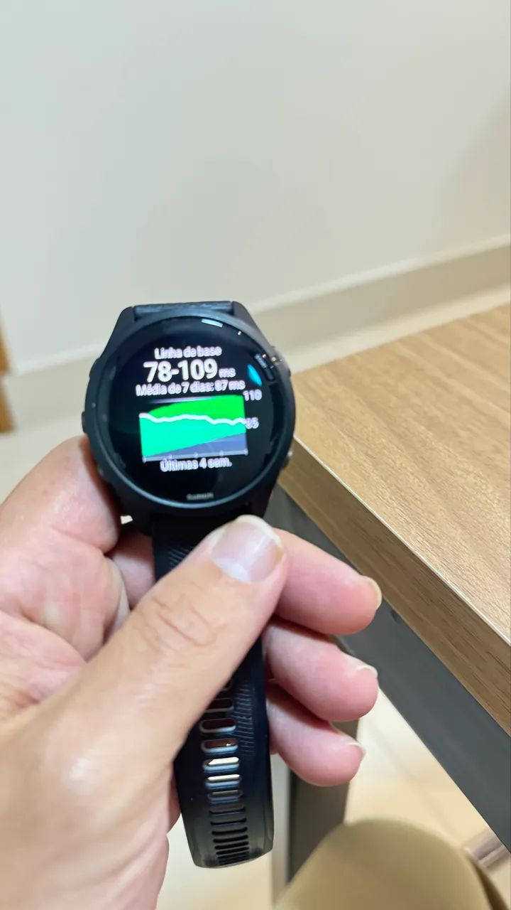  GARMIN FORERUNNER 265 - 42mm - Preto - Foto 5