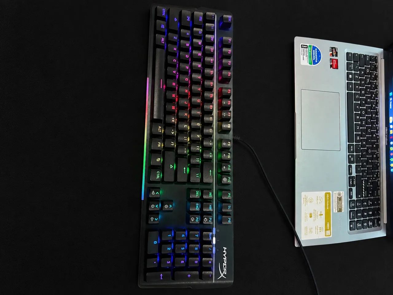 Teclado Mecanismo | switch vermelho| RBG