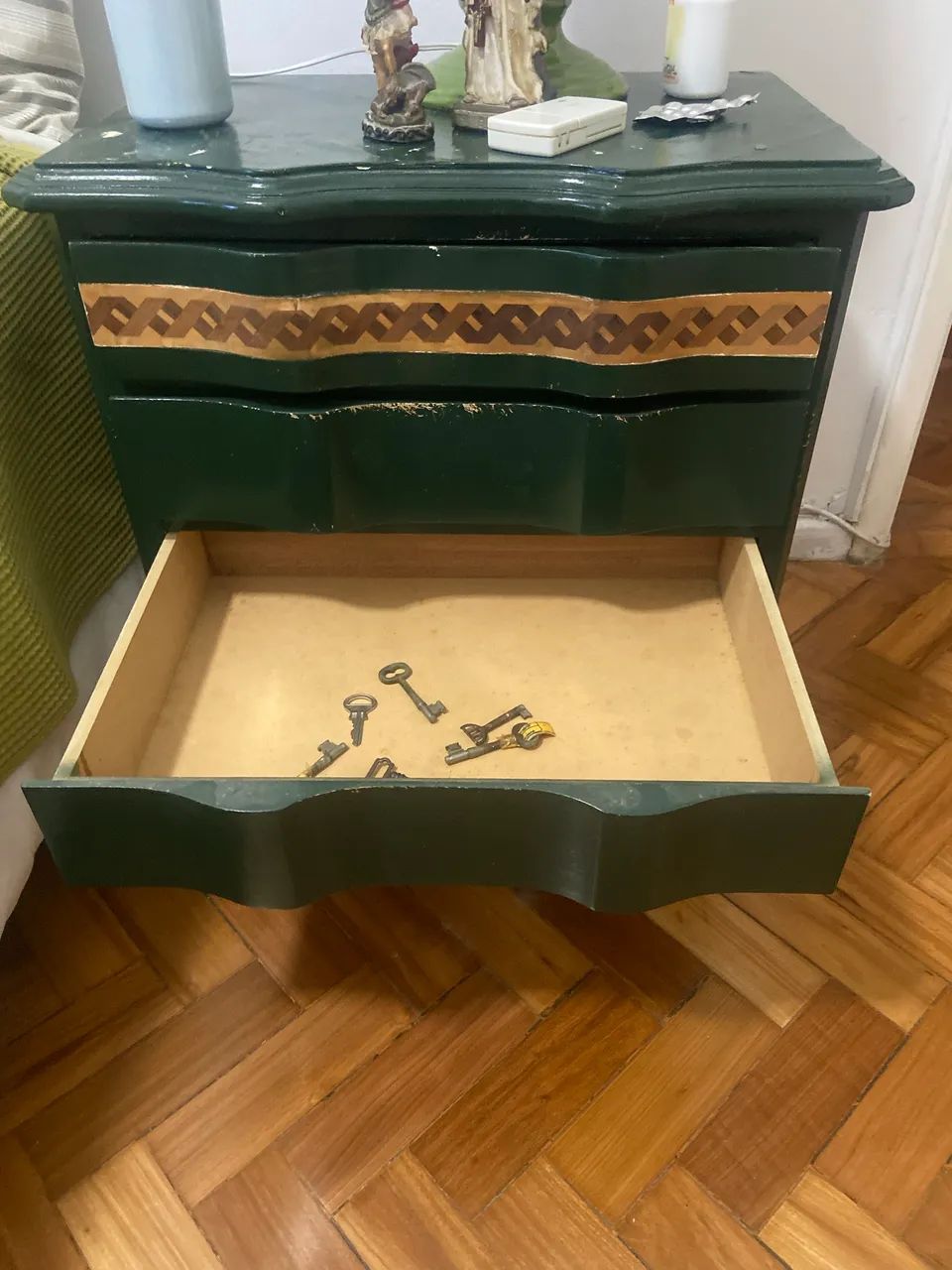 Mesa de cabeceira em madeira  - Foto 2
