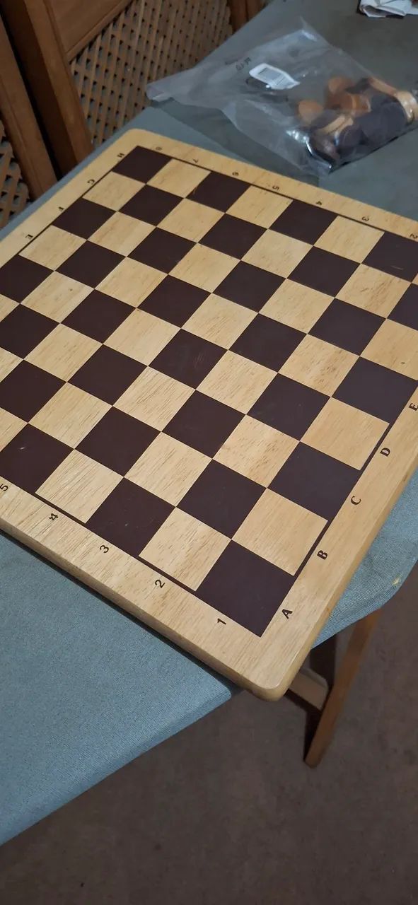 Tabuleiro de xadrez zero .