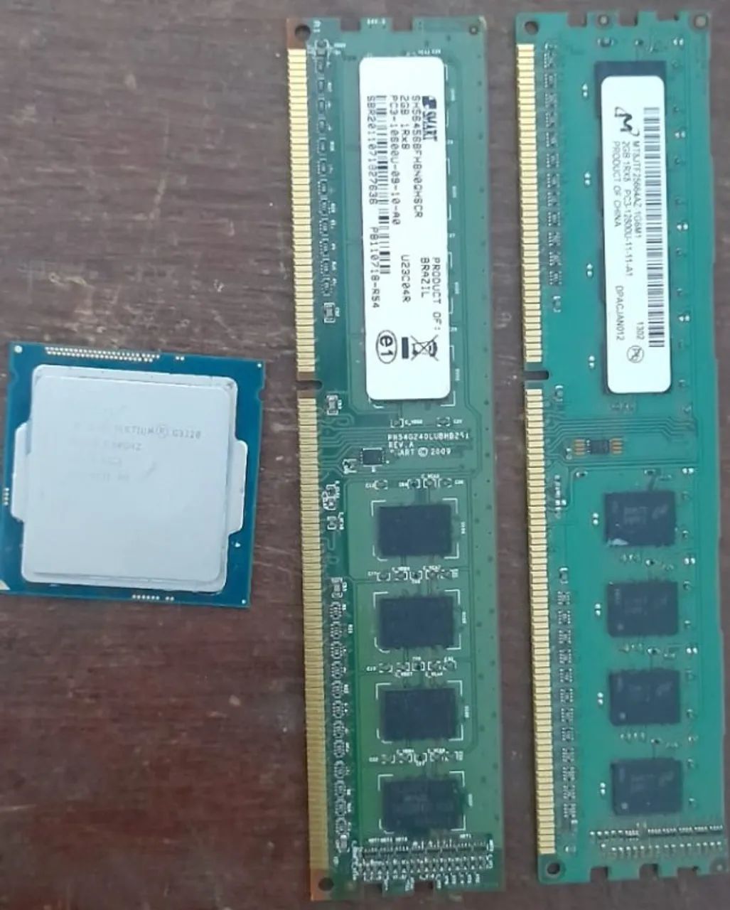 Processador + Memoria + Cooler