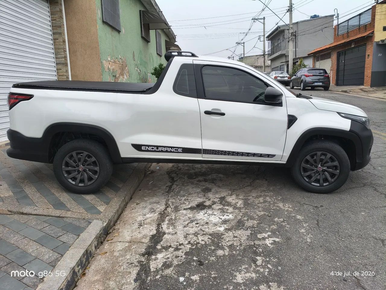 Fiat Strada Endurance 1.4 Flex 8V CS Plus 2023 - Foto 3