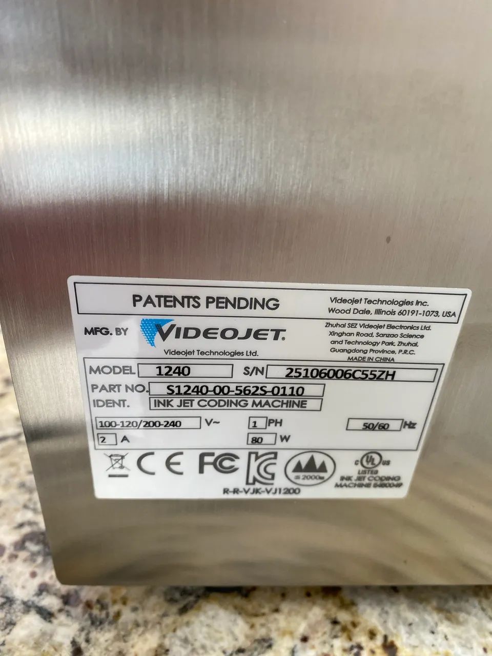 Datadora Vídeojet Automática  - Foto 2