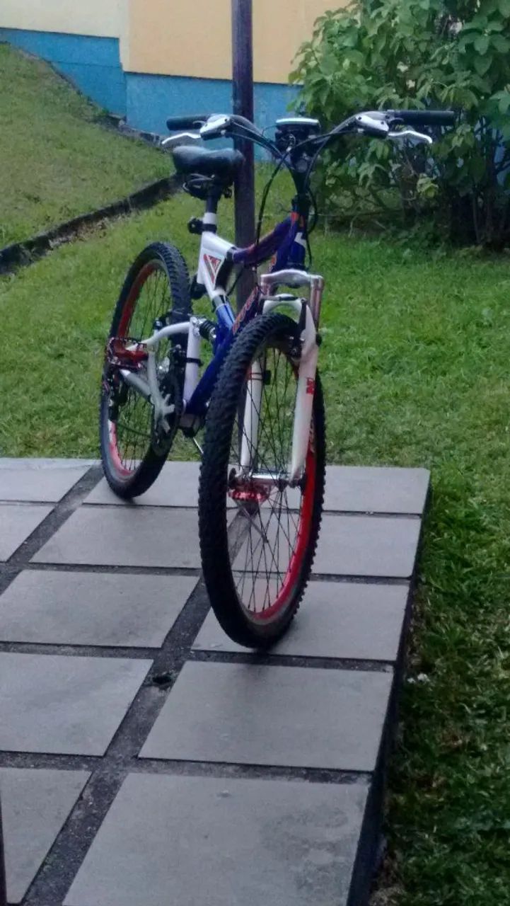 Bicicleta Full suspensão - Foto 4