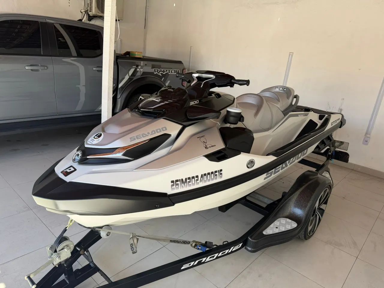 JETSKI SEADOO GTX 300 LIMITED, BRANCO PÉROLA, ANO 2024 - Foto 4