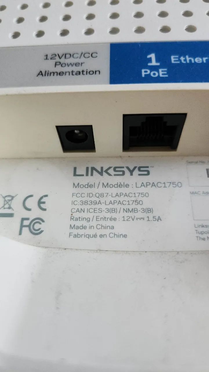 Roteador Linksys LAPAC1750 - Foto 3