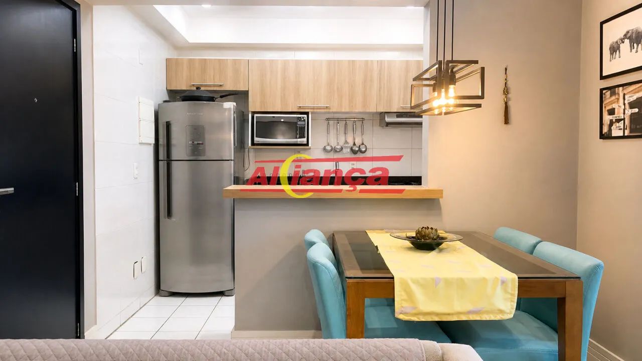APARTAMENTO 2 DORMITÓRIOS COM VARANDA E VAGA - PRÓXIMO À TIMÓTEO PENTEADO - GUARULHOS - Foto 4