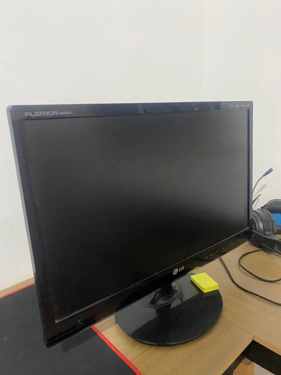 monitor TV LED LCD de 21,5 polegadas
