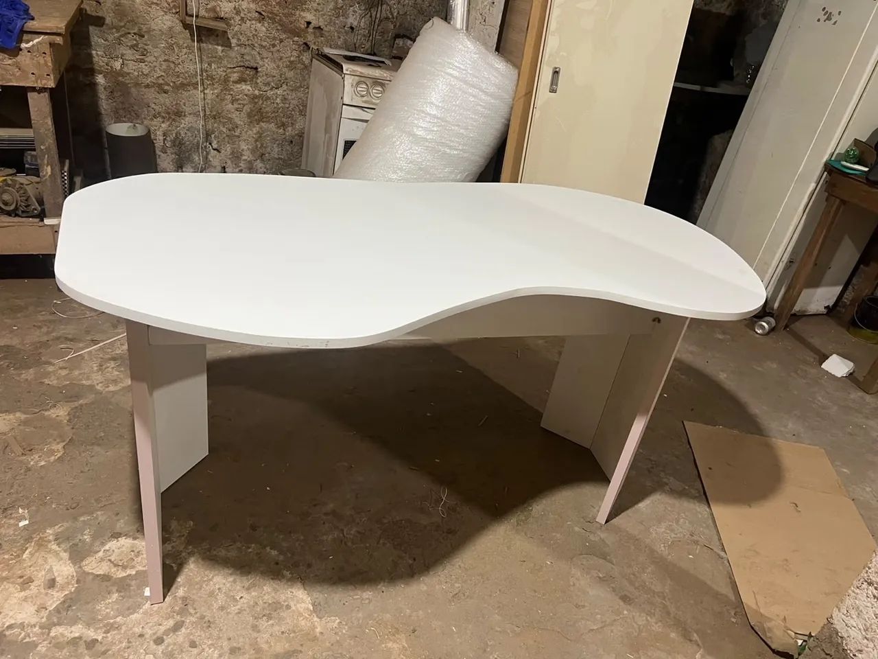 Vendo mesa em mdf oval  - Foto 4