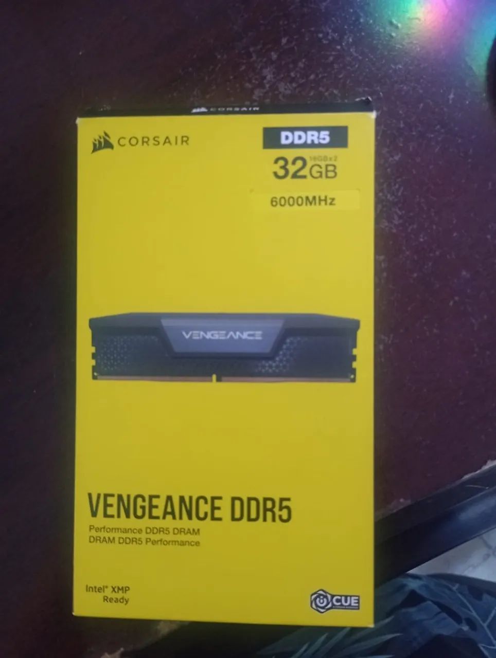 Memória Corsair Vengeance 16GB DDR5 6000MHz Black - Performance