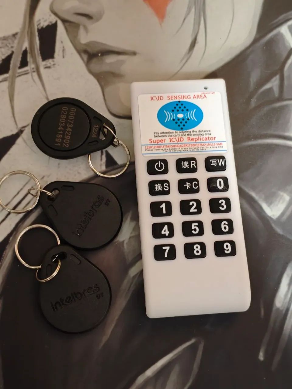  COPIADORA DE TAG RFID/ICID - MULTIFREQUÊNCIA 