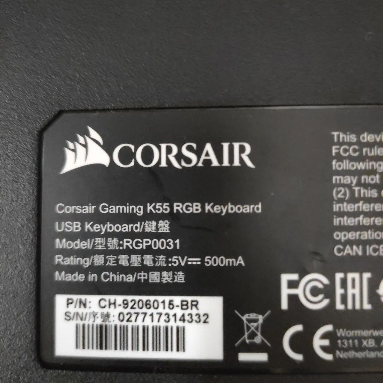 Teclado Corsair K55 rgb - Foto 4