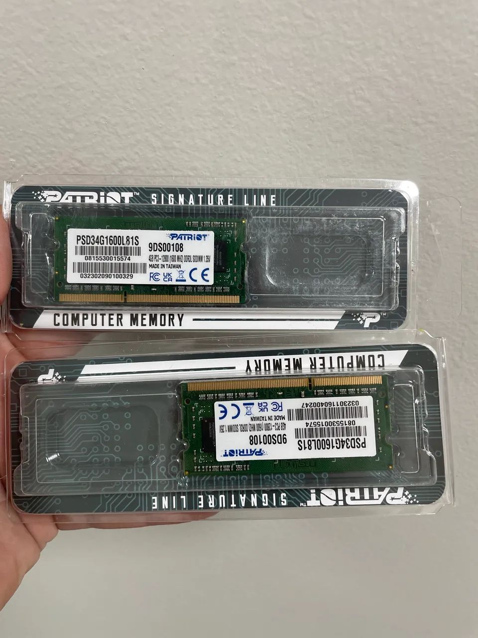 Memória DDR3L 4 gb 