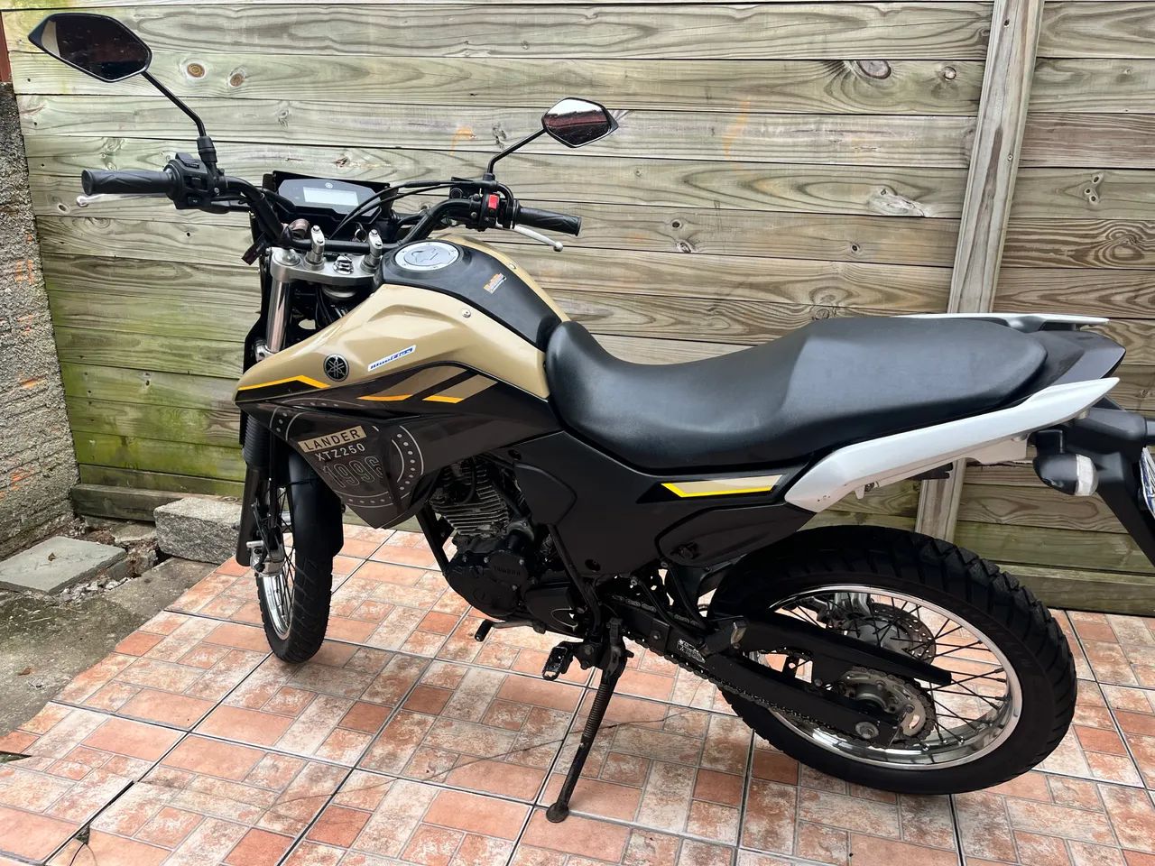 Yamaha lander 250 2023 bege - Foto 4