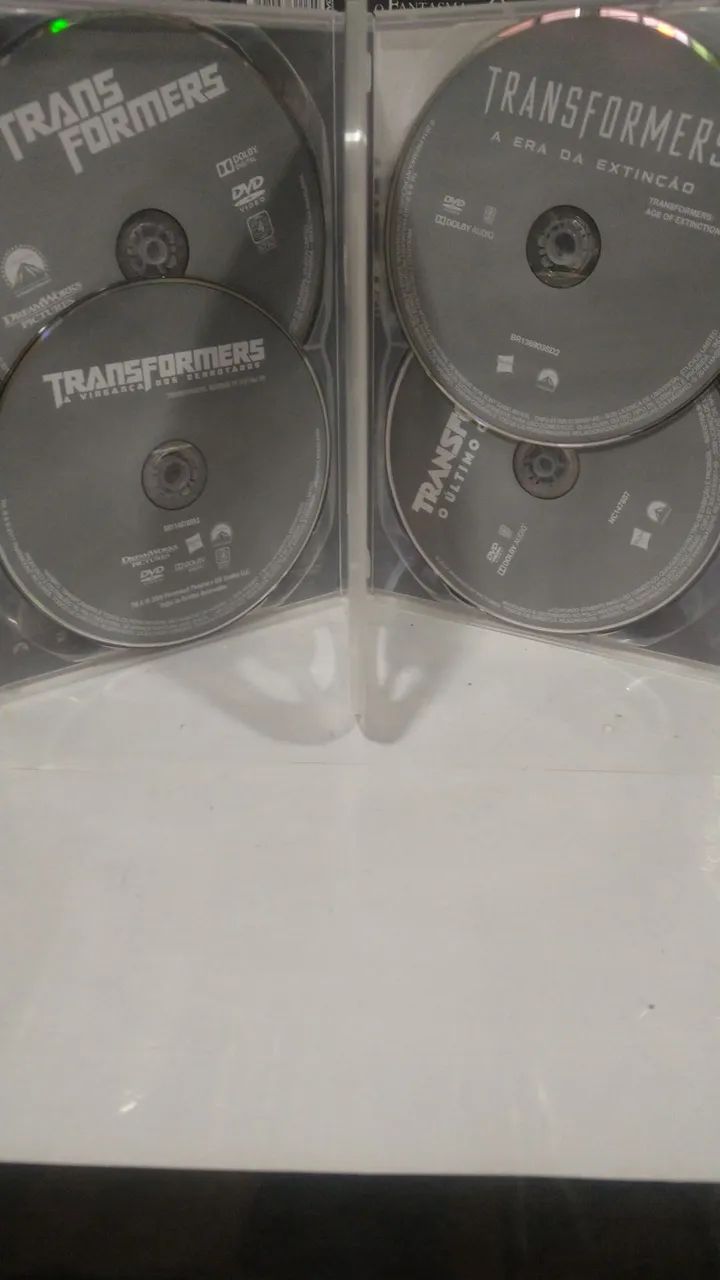Dvds Transformers coleção 5 Filmes  - Foto 2