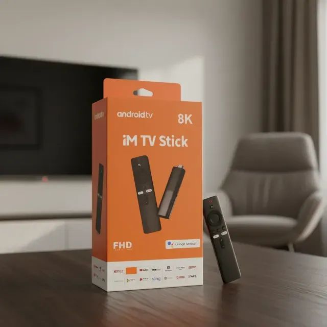 Im Tv Stick 8k Android Tv Com Google Assistant Hdmi - Foto 5