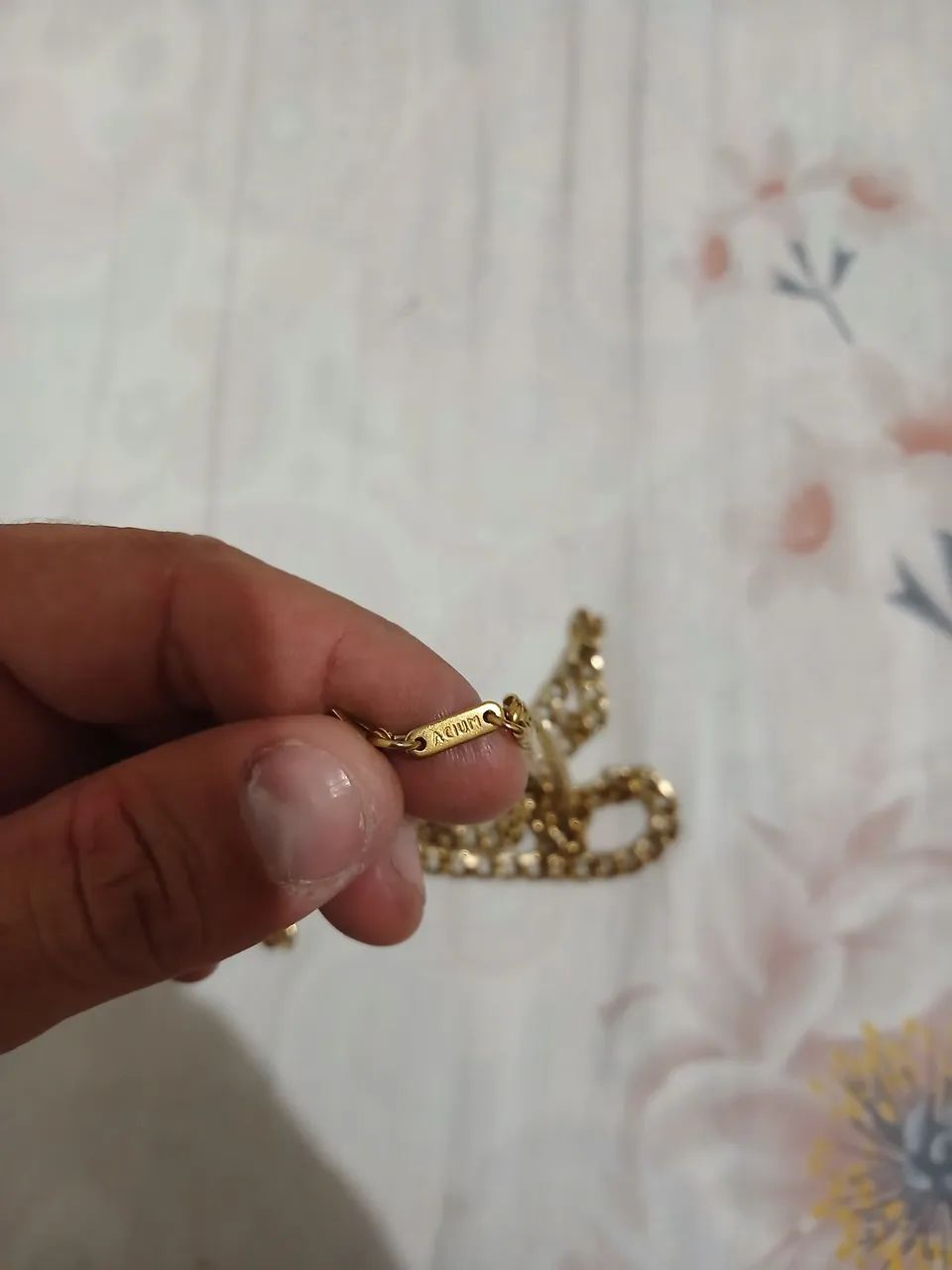 Corrente e pulseira de ouro  - Foto 2