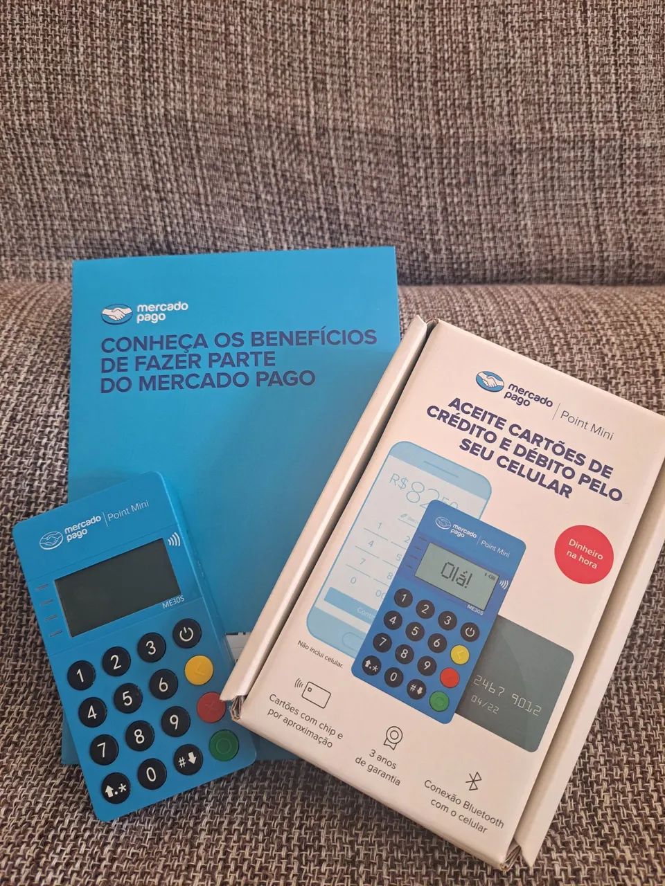 Maquineta do Mercado Pago 