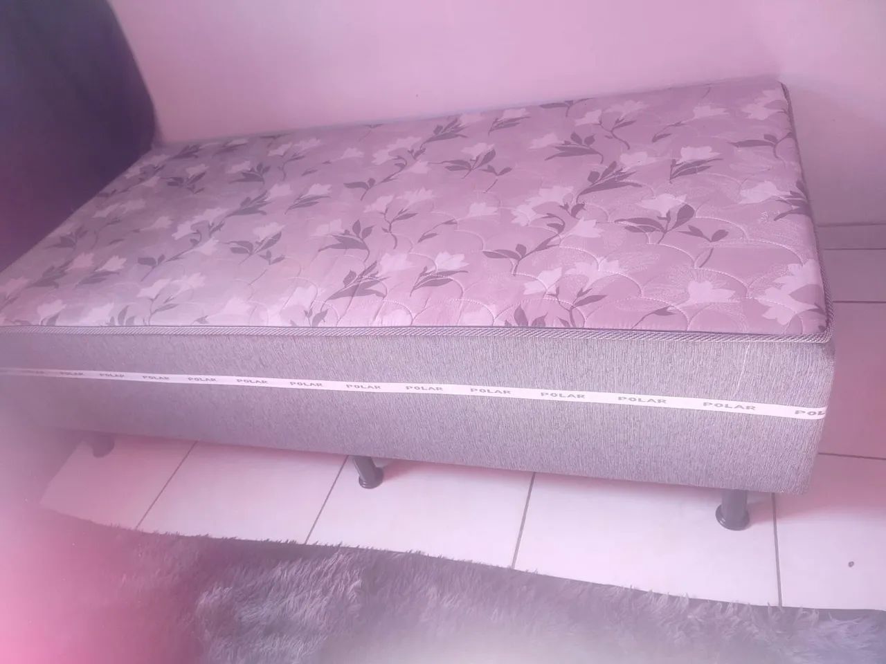 Vendo cama Box solteiro+colchão  - Foto 5