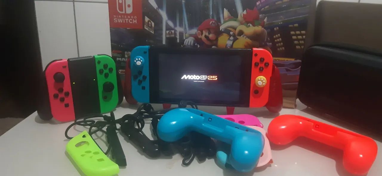 Vendo Nintendo switch desbloqueado  - Foto 3