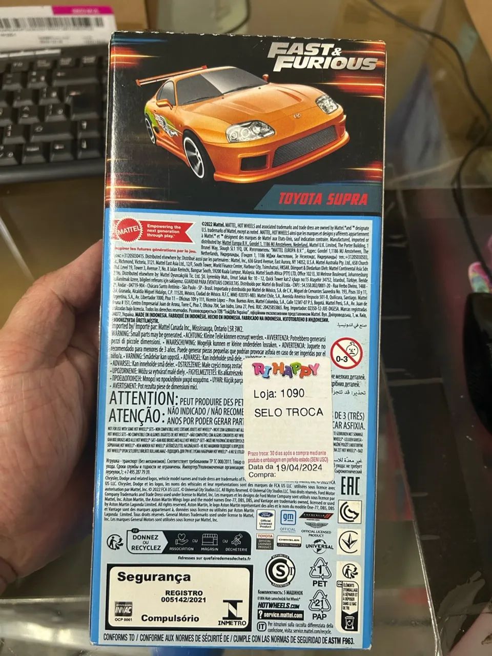 HOT WHEELS FAST & FURIOUS 5-PACK - HLY70 - Foto 2