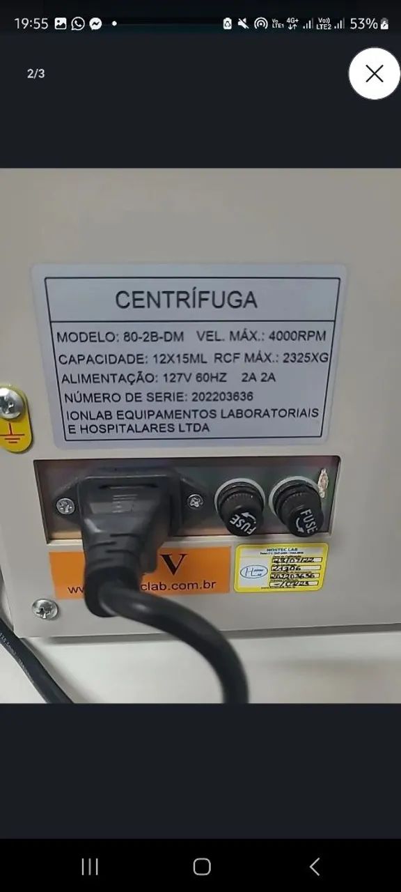 Centrífuga para prp - Foto 2