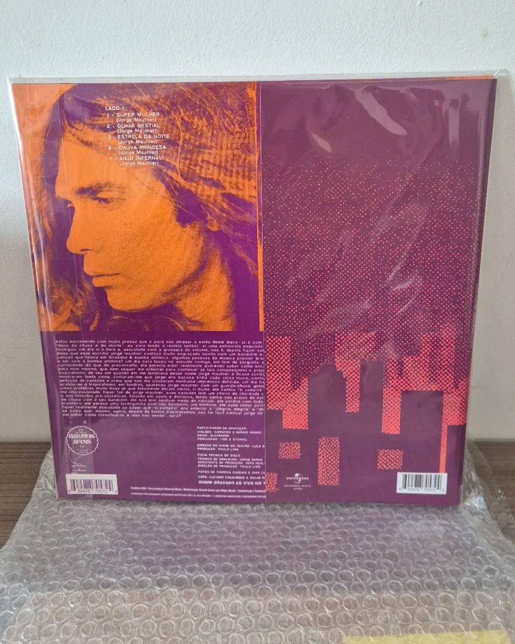Vinil Jorge Mautner - Pará Iluminar a Cidade - Novo e Lacrado - Foto 2