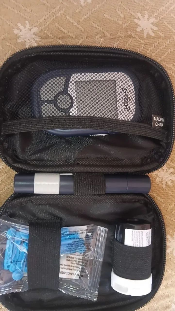 Medidor de glicose completo GTech
