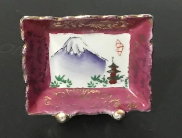 Bibelô em porcelana - mini quadro - antiguidade - década de 1960 - Foto 2