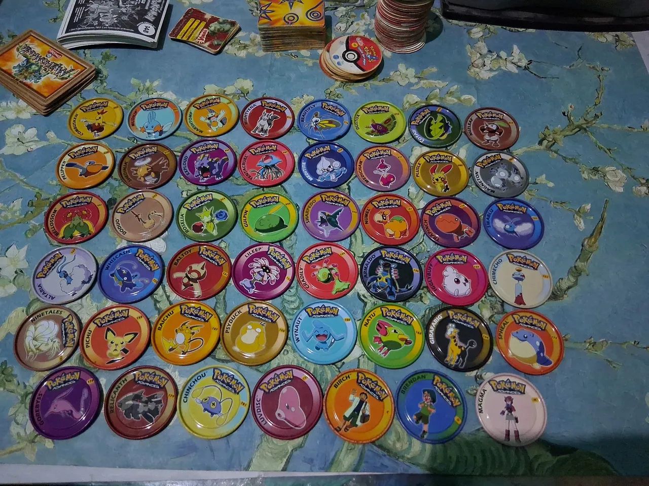 Lote de Tazos Pokemon Advanced Panini