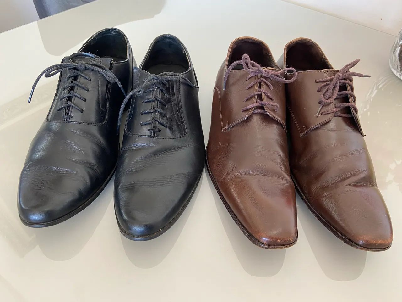 Sapatos Marrom e Preto - Foto 3