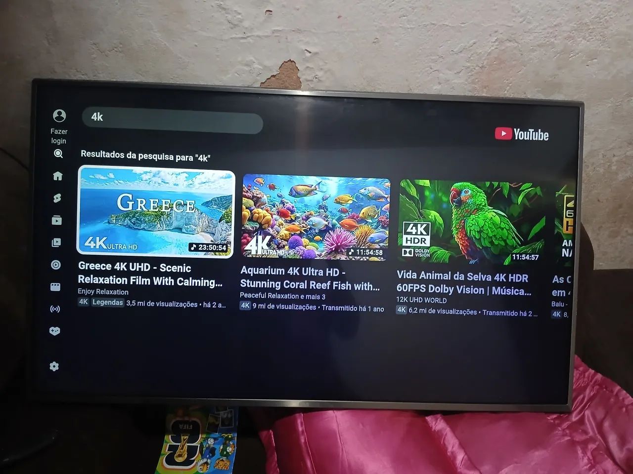 Tv lg smart 4k 49 polegada 