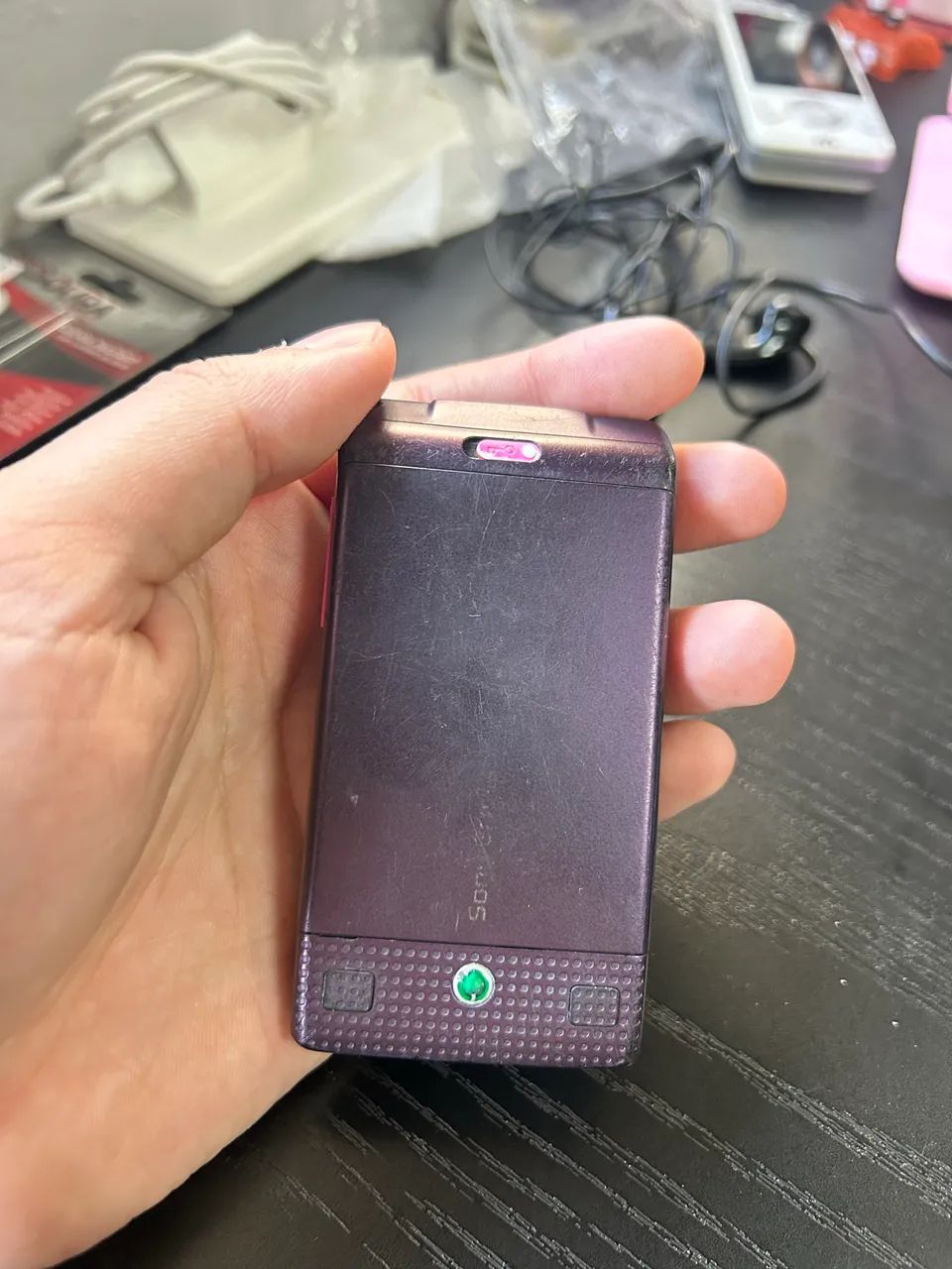 Celular Sony Ericsson W380i - Roxo - Foto 2