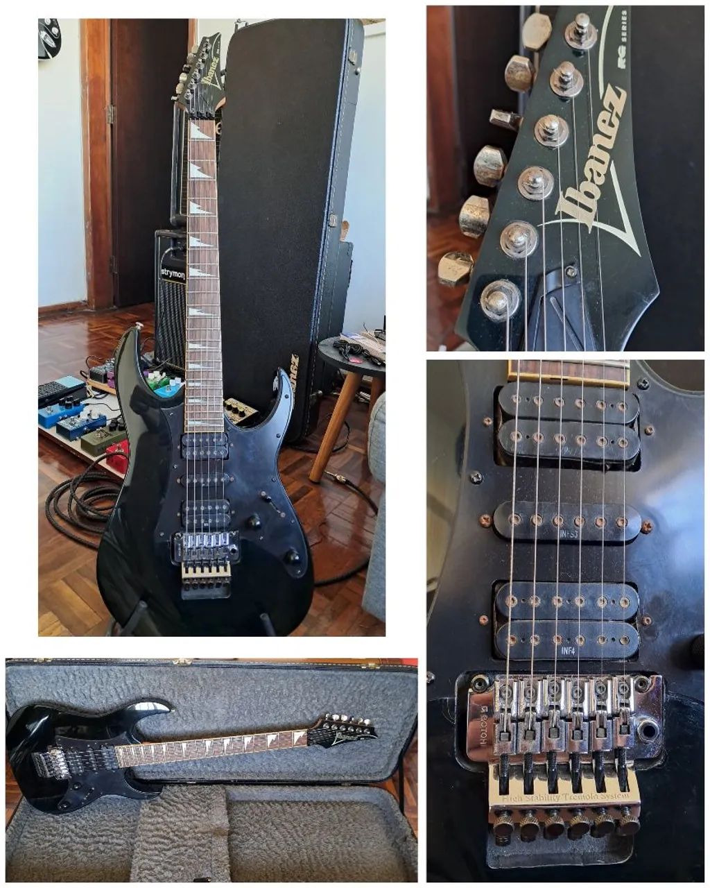 Ibanez RG 350EXZ + Gotoh + Case - Instrumentos musicais - Floresta
