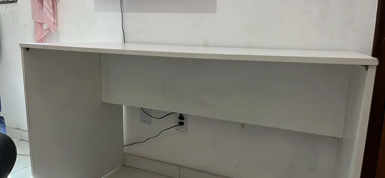 Mesa Branca Para Escritório  - Foto 2