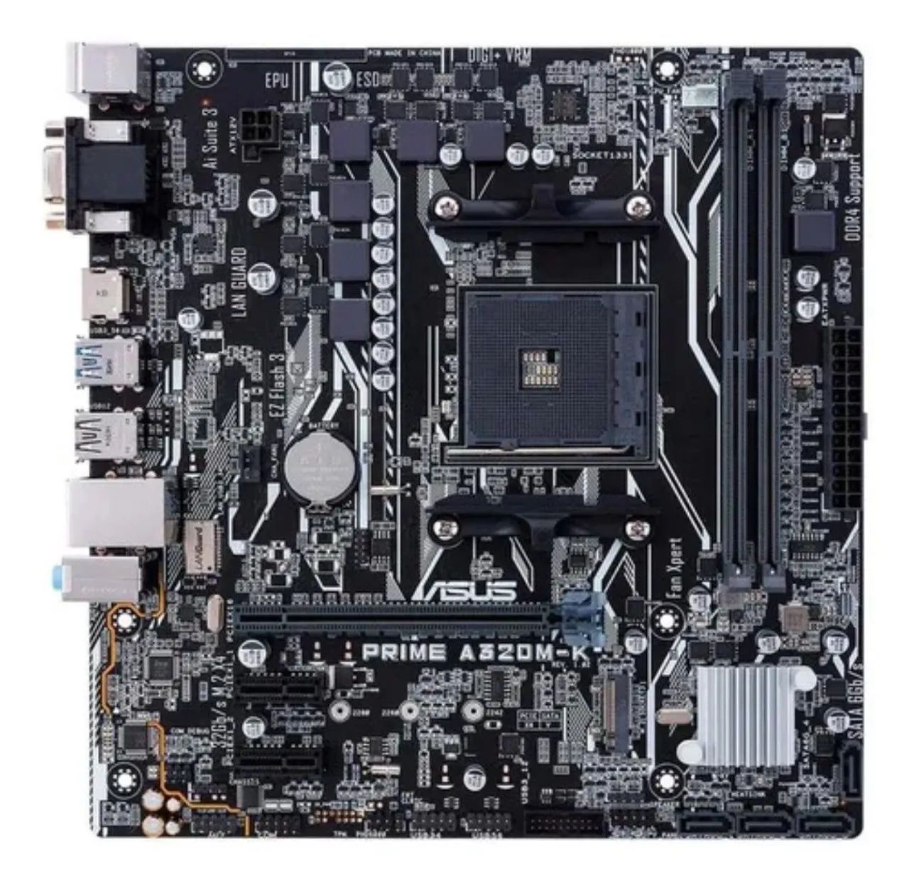 Placa mãe Asus Prime A320M-k - Foto 4