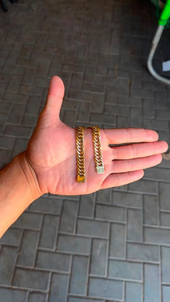 Pulseira de ouro18K - Foto 2