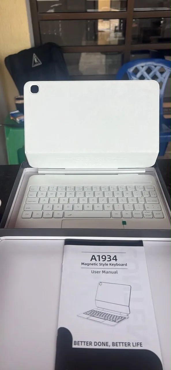 Teclado Magnético Bettdow A1934 Samsung Galaxy Tab S6 Lite de 10,4 