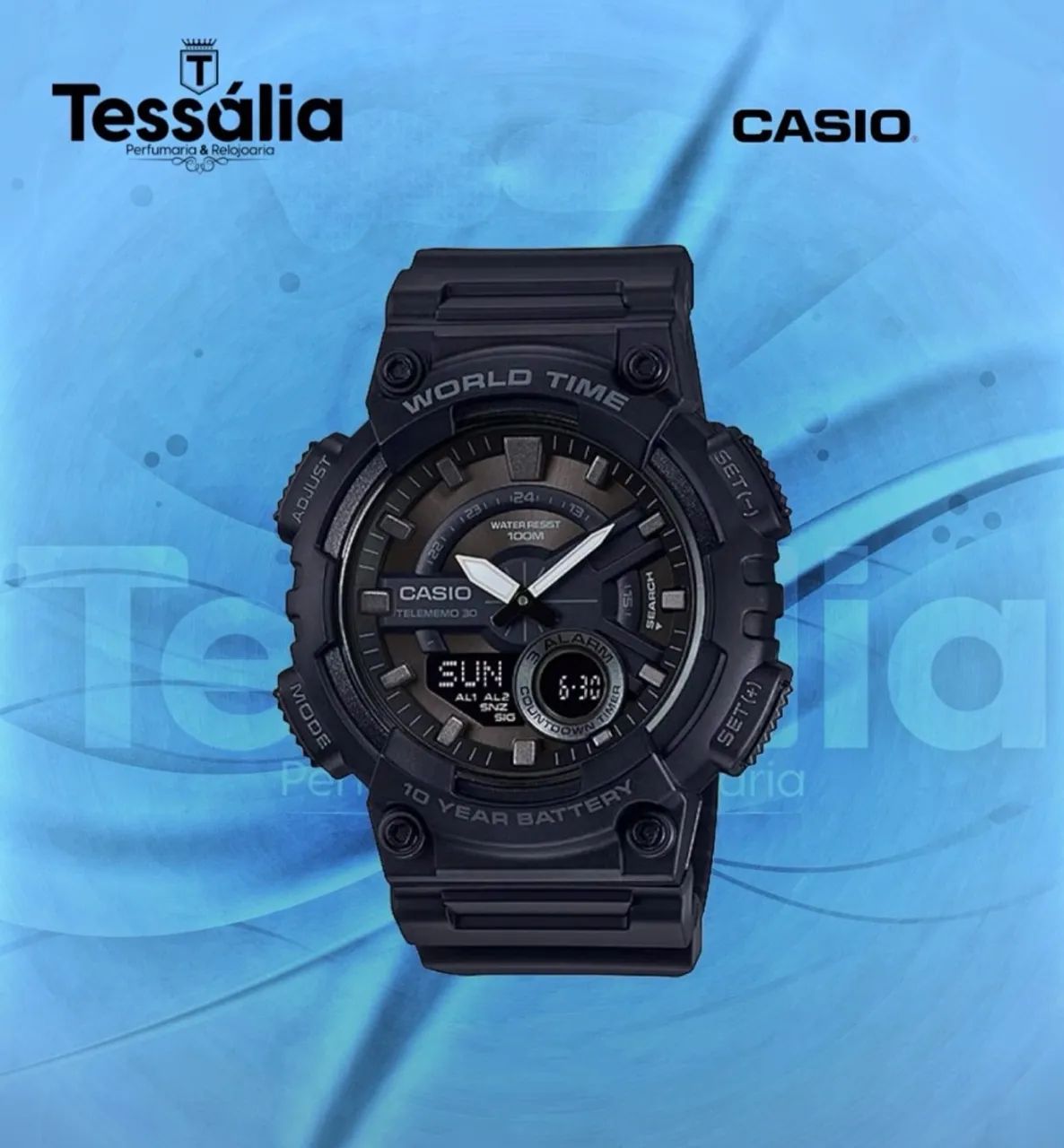 relógio casio com garantia tesália - Foto 3