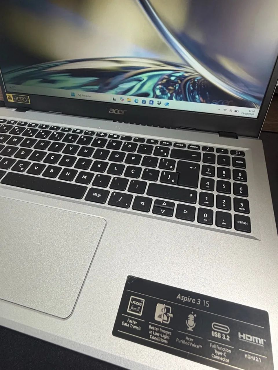 Notebook Acer Aspire 3 15 polegadas zerado - Foto 4