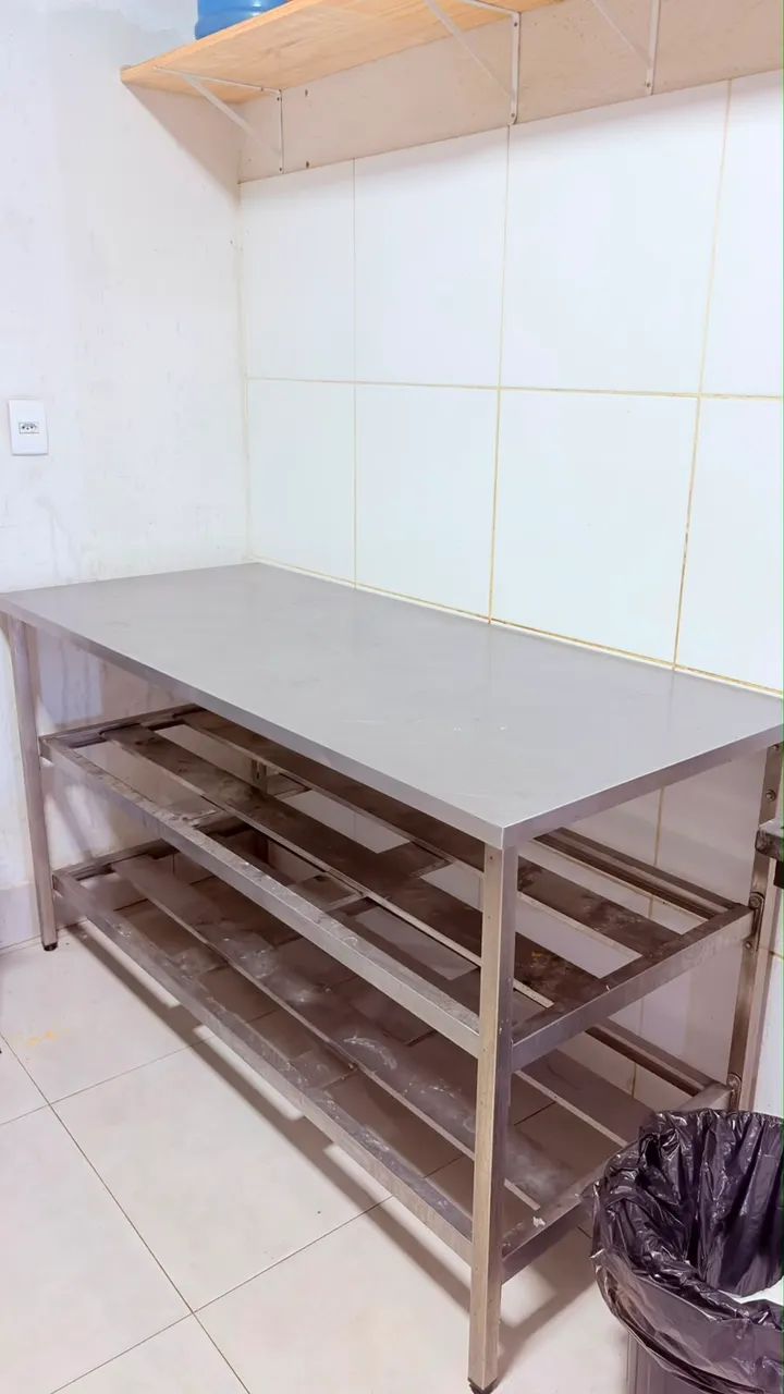 Mesa de Inox para Cozinha  - Foto 2