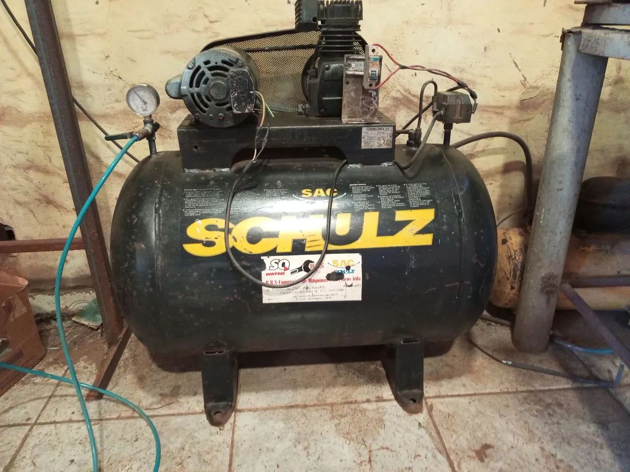 COMPRESSOR SHULTZ 200 LITROS - Foto 3